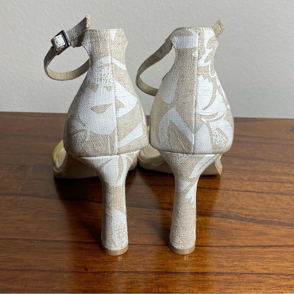 DOLCE VITA Jayke Leather Ankle Strap Sandals Daffodil Multi Stella SIZE: 10 - Picture 12 of 15